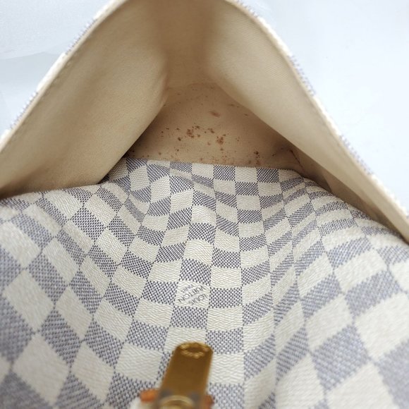 Auth Louis Vuitton Totally MM Damier Azur Tote Bag - Picture 15 of 16